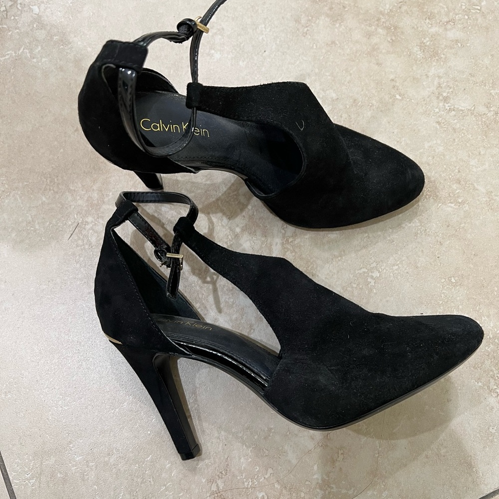 Calvin Klein Black Heels